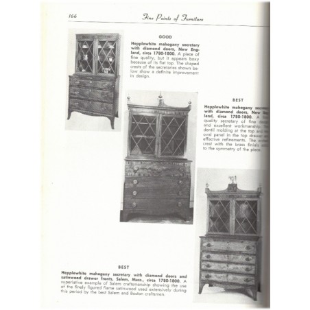Fine points of furniture, early American, Albert Sack, 1977, american antiques, mobilier américain, antiquités américaines