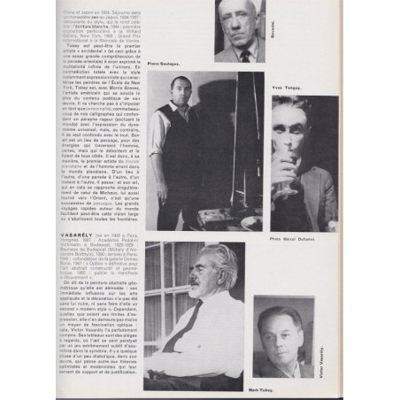 Jardin des Arts, Evolution et tendances de la peinture depuis 1944, avril 1960 - peintres, art moderne, magazine arts
