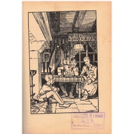 La mort d'Eric, Serge Dalens, 1953 - roman aventures jeunesse, enfant dans la guerre 1939-1945, Signes de Piste