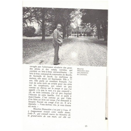 Louisiane, tome 1 Maurice Denuzière, 1977 - Vieux Sud, famille de plantation de coton, saga familiale