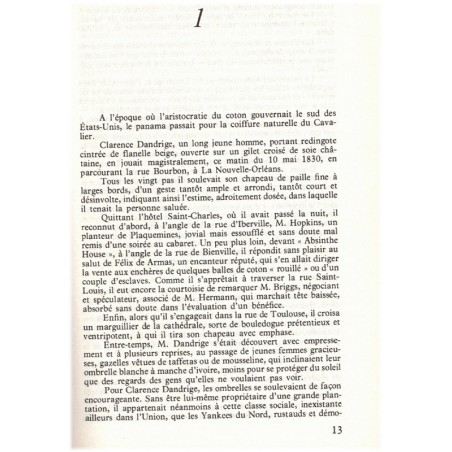 Louisiane, tome 1 Maurice Denuzière, 1977 - Vieux Sud, famille de plantation de coton, saga familiale
