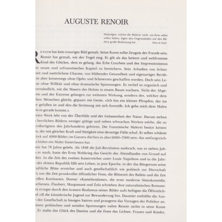 Renoir, von Fritz Nemitz - peintres, impressionnisme, art, Kunst
