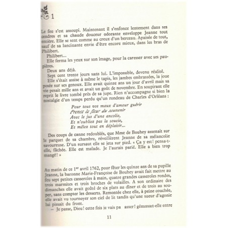 La Bougainvillée, T1 Le Jardin du Roi, Fanny Deschamps, 1982 - amours au XVIIIe siècle, sous Louis XV