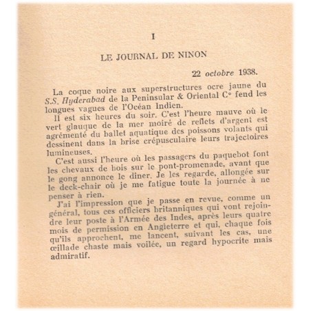 Son altesse mon amant, Maurice Dekobra, 1958 - une Parisienne au pays des maharajahs,  Empire des Indes,