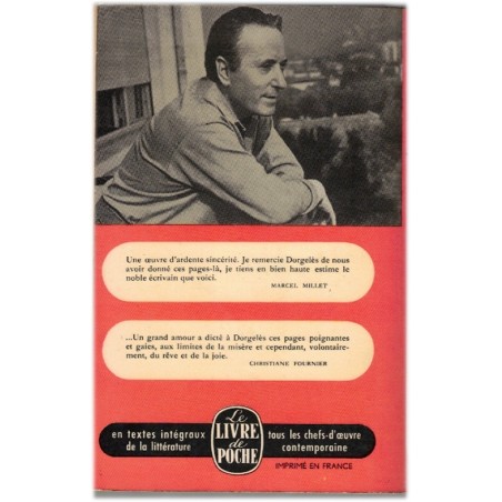 Le cabaret de la belle femme, Roland Dorgelès, 1967 - Les Croix de Bois - guerre 1914/1918,  Poilus dans les tranchées