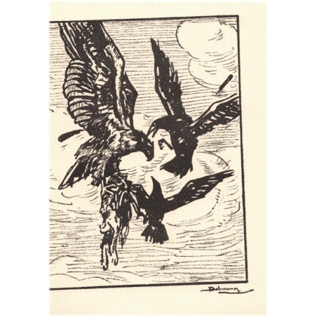 Histoires de bêtes, Louis Pergaud, 1925 - édition numérotée, illustrateur Deluermoz, contes, animaux sauvages