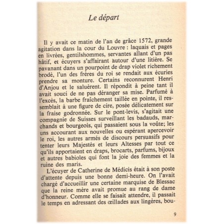 Olympe et le prince, Catherine Daspremont, 1976 - XVIe siècle, roman historique