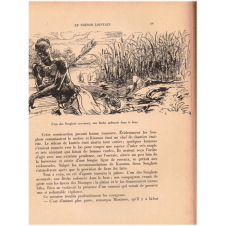 Le trésor lointain, Rosny Ainé, 1951 - chasse au trésor en Afrique, littérature jeunesse