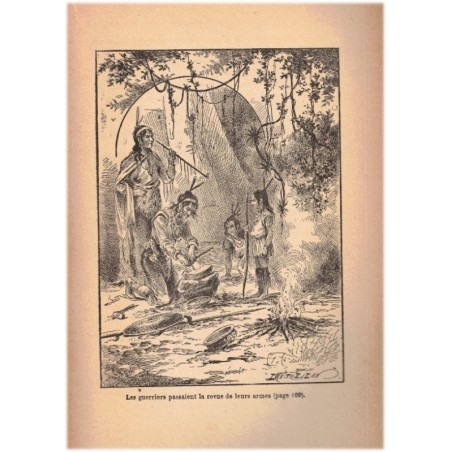Le fils du Canadien, la vie au désert, Léon Ville, 1934 - Canada XVIIIe siècle, indiens d'Amérique, roman d'aventures