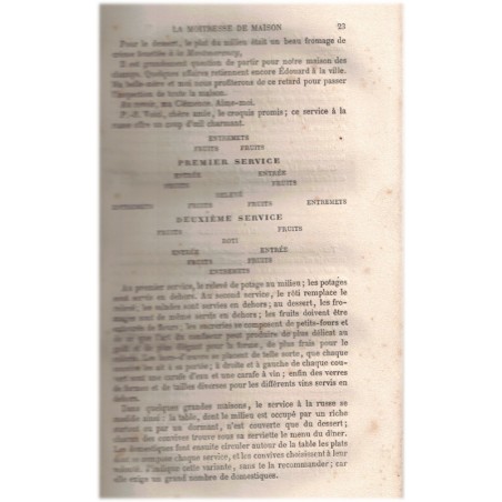 La maîtresse de maison, Sophie Ulliac-Trémadeure, 1880 - femme 19e siècle, famille, politesse, savoir-vivre