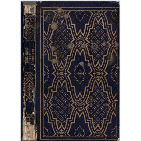 Trois mois en Louisiane, Camille Lebrun, 1861 - Louisiane au XIXe siècle, Etats-Unis,