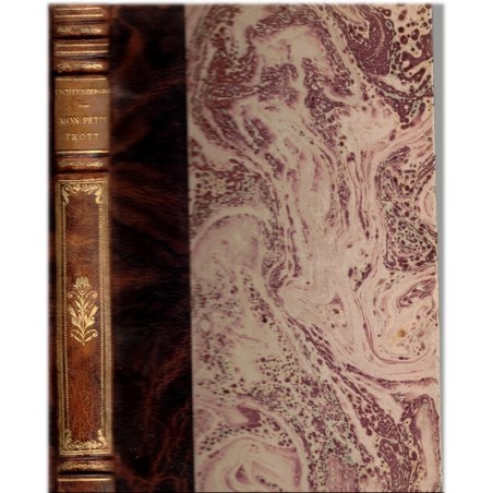 Mon petit Trott, André Lichtenberger, 1927 - belle reliure en cuir, enfant modèle, littérature jeunesse