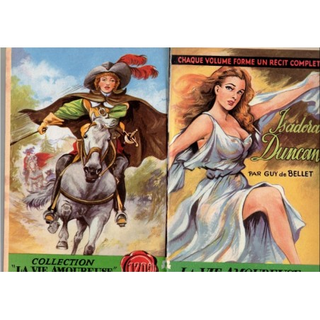 La vie amoureuse, La Duchesse de Chevreuse, Isadora Duncan, Pauline Borghèse, Cora Pearl - biographie romancée, femmes célèbres