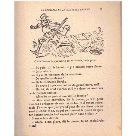 La bouillie de la Comtesse Berthe, Alexandre Dumas, 1958 - contes pour enfants