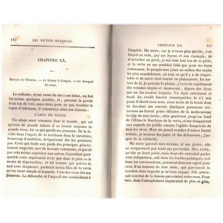 Les petits Béarnais, leçons de morale convenable à la Jeunesse, T2, J. Delafaye-Bréhier, 1857 - aventures jeunesse