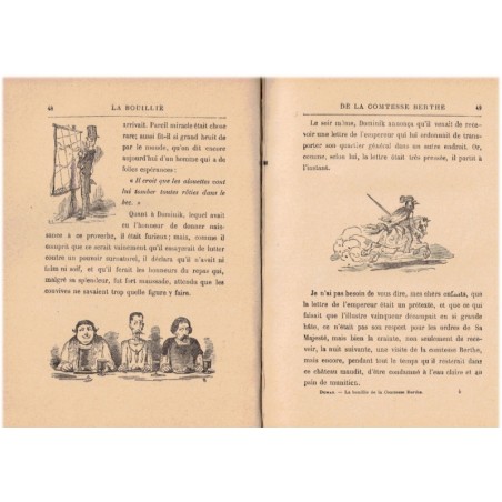 La bouillie de la Comtesse Berthe, Alexandre Dumas, 1929 - contes, Petite Bibliothèque Blanche