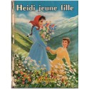 Heidi jeune fille, Johanna Spyri, 1958 - enfant à la montagne, littérature jeunesse,