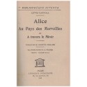 Alice au Pays des Merveilles, A travers le miroir, Lewis Carroll, 1948 -, contes, littérature anglaise, fantastique