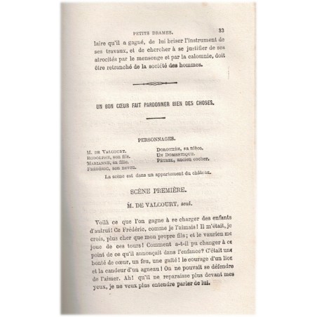 Choix de petits drames pour les enfants, Berquin, 1872 - théâtre enfants, histoires pour enfants XIXe siècle