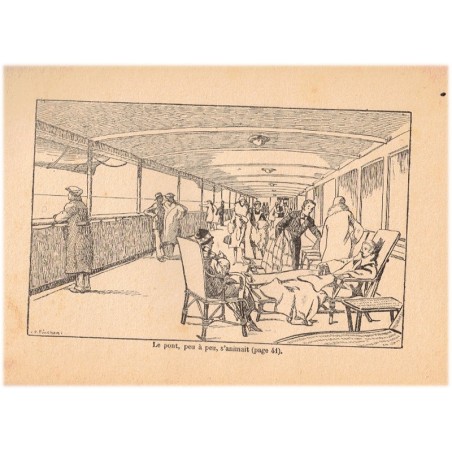 Les passagers de l'Oceanic, Marguerite-Marie d'Armagnac, 1928 - aventures sur un bateau transatlantique