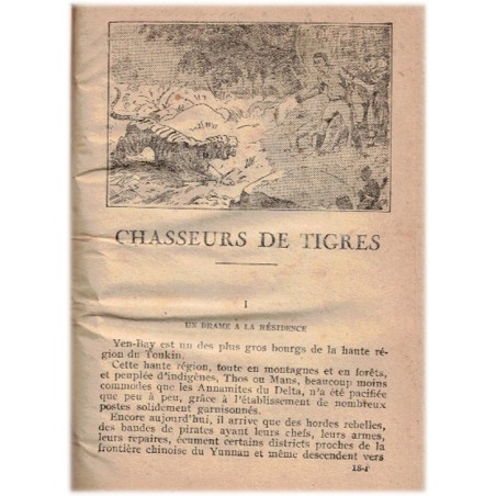 A travers mille dangers, Collection Printemps, Jean Lugaro, recueil n°3, romans d'aventures pour enfants, magazines jeunesse