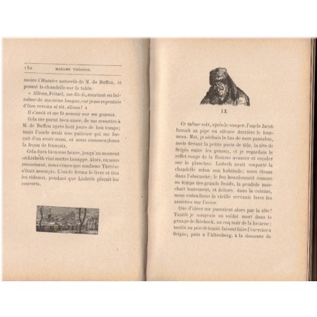 Madame Thérèse, Pourquoi Hunebourg ne fut pas rendu, Erckmann-Chatrian 1925 - Armée du Rhin, guerre 1793, Alsace