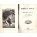 Les Robinsons français ou la Nouvelle-Calédonie, Morlent, 1861 - naufragé en mer, tribus indigènes, océan Pacifique, ethnologie,