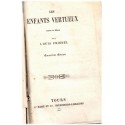Les enfants vertueux, Louis Friedel, 1847 - enfants début 1800, littérature jeunesse