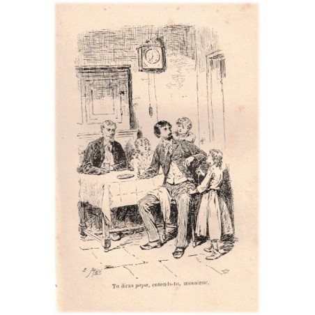 Papa, histoire d'un brave homme, Marie de Bosguérard, 1890 - Franche-Comté Pierrefontaine