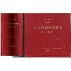 Dictionnaire Vidal 1964,...