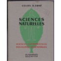 Sciences Naturelles, Anatomie physiologie animales, botanique, biologie, 1956, bac, Camefort et Gama, cours Obré -