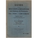 Guide de reconnaissance aux examens de Pharmacie, Ravaud 1939 - annales pharmacie, manuels de pharmacologie
