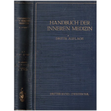 Krankheiten der Verdauungsorgane, Handbuch der inneren Medizin, Bauman, 1938 - Medizin, , maladie, manuels de médecine