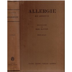 Allergie, Karl Hansen, 1943 - les allergies, manuels de médecine