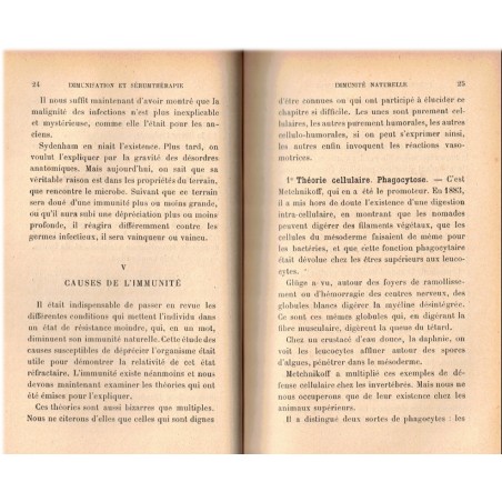 Immunisation et sérumthérapie, Samuel Bernheim, 1895-  vaccins, maladies, épidémies, phtisiologie, pharmacologie