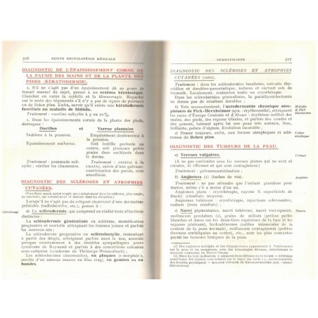 Petite encyclopédie médicale Cartier 1945 - maladies, pharmacologie, laboratoires pharmaceutiques, manuels médecine