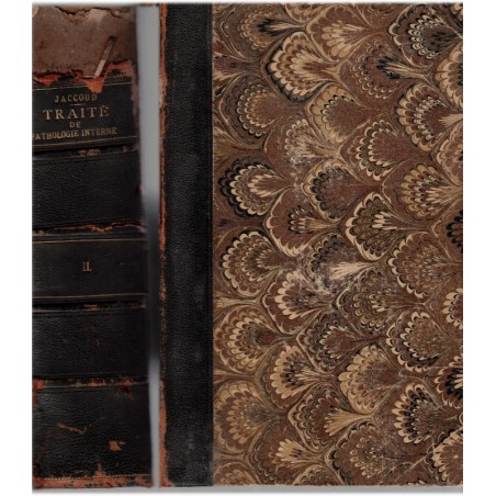 Traité de pathologie interne T2, S. Jaccoud 1883 - symptômes maladie, manuels de médecine
