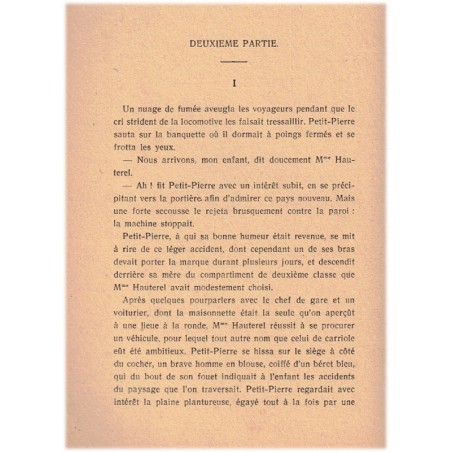 Histoire d'un enfant de troupe Petit-Pierre, Jean de Monthéas, 1930 - Saint-Didier, Auvergne, littérature jeunesse