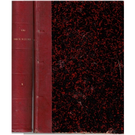 Les deux soeurs, éditeur Geffroy 1880 - roman en feuilleton, littérature populaire XIXe siècle, romans populaires