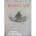 Oeuvres de Rabelais T1 , illustré par Robida , 1880 - satire, roman satirique, littérature XVIe siècle