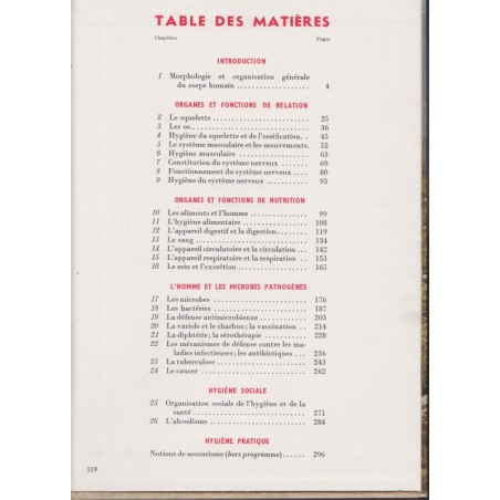 Manuel Sciences Naturelles, Paniel, classe de 3e, Cours Obré, 1968 -