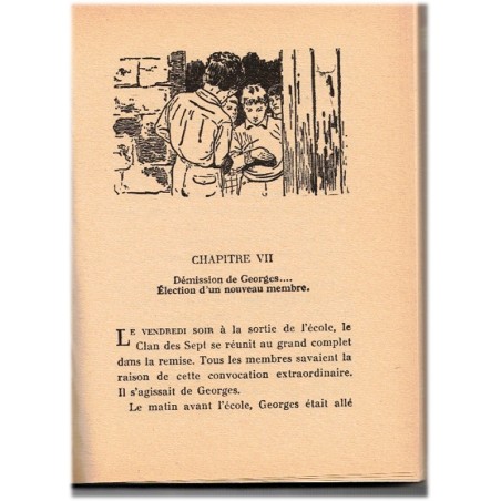 Un exploit du Clan des Sept, Enid Blyton, 1963 - aventures jeunesse, Bibliothèque rose