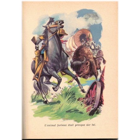 L'histoire de Buffalo Bill, Edmund Collier, 1965 - Indiens d'Amérique, Far West, Aventures Jeunesse, Bibliothèque Rose