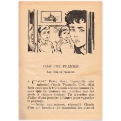 Le Club des Cinq et les saltimbanques (Enid Blyton) - Bibliothèque Rose N°  828 - Livre Hachette