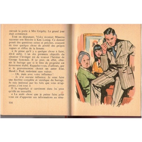 Vicky cherche et trouve, Wynn Kincade, Etoile d'or, édition des deux coqs, 1966 - aventures jeunesse, mystère jeunesse