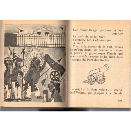 Zizanic s'en va-t-en guerre, Sergio Bitossi, Etoile d'or, édition des deux coqs, 1966 - enfance, premiers livres pour les petits