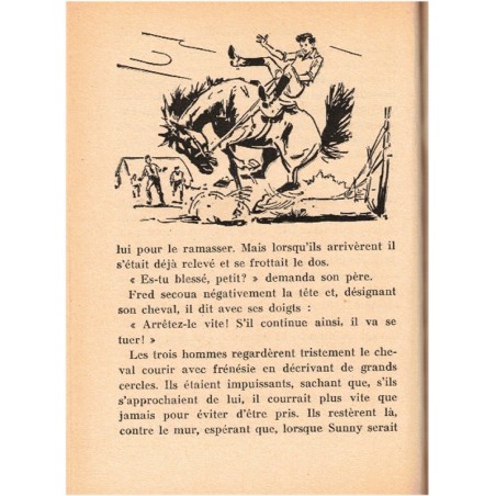 Fred et Sunny, Priscilla Willis, 1959 - amitié cheval enfant, aventures jeunesse, collection Bibliothèque Verte