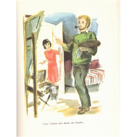 Tina mannequin, A.B. Caroll, 1962 - collection Spirale,  adolescentes 1960, écrivain danois, mystères jeunesse