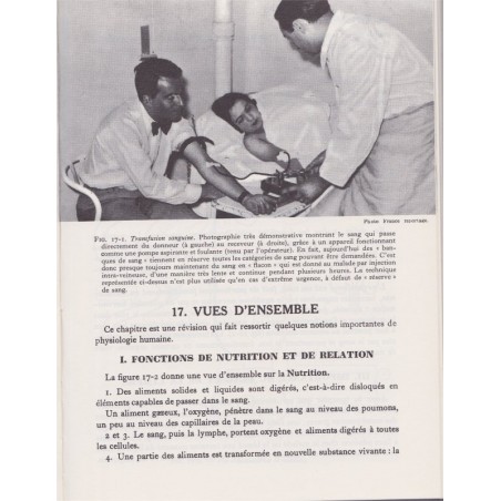 Manuel Anatomie, physiologie, microbiologie, secourisme, hygiène, classe de 4e, Oria et Raffin - Sciences naturelles