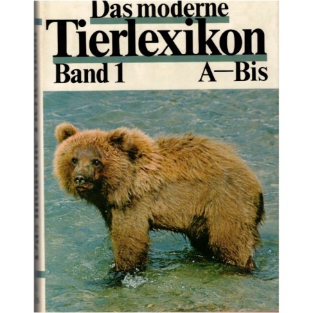Das moderne Tierlexikon Band 1, Bertelsmann, 1980 - zoologie, animaux sauvages, encyclopédie animaux